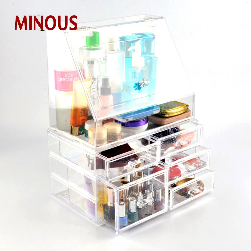  High Quality Plastic Makeup Storage Box 6