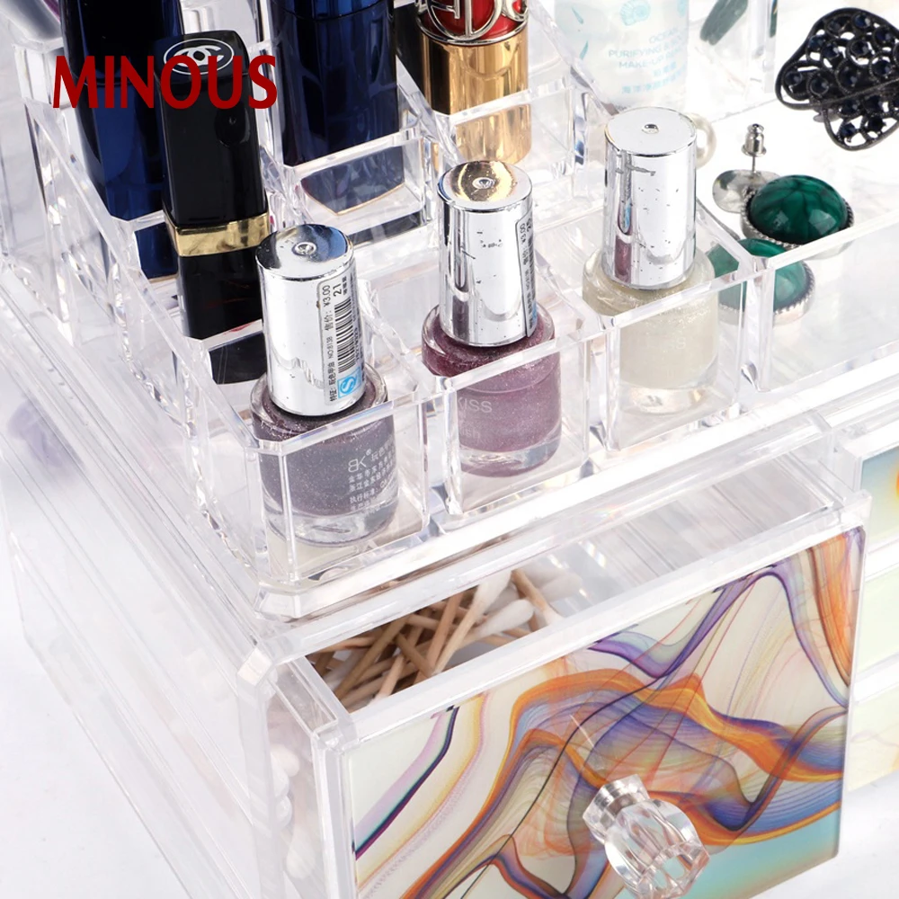 Acrylic Cosmetic Storage Box XZC-123 Details 6