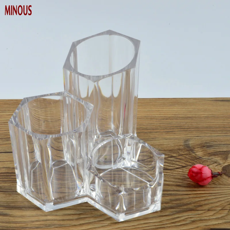 Acrylic Makeup Brush Holder 8