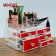 High-Quality-Red-Clear-Acrylic-Makeup-Jewelry