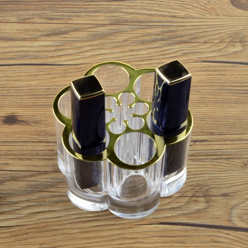Wholesale-Flower-Shape-6holder-For-Acrylic-Lipstick