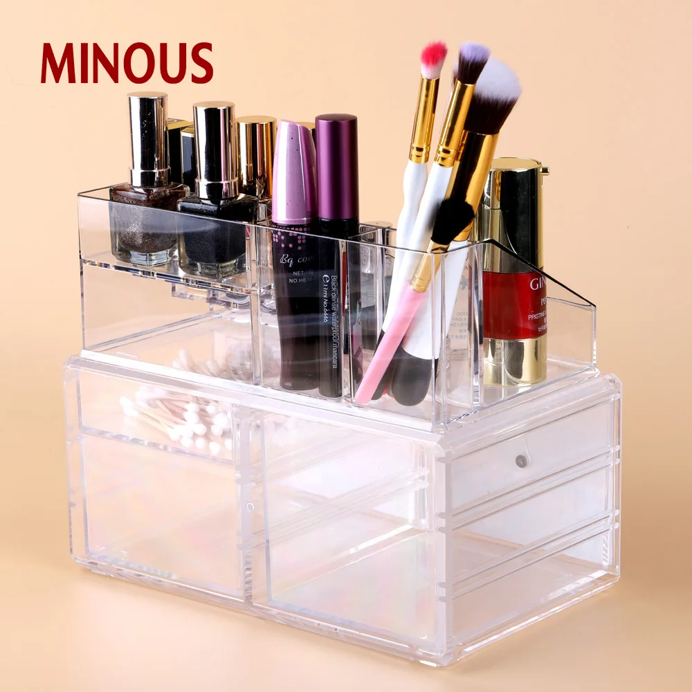 acrylic makeup storage box XZC-300 Details 8