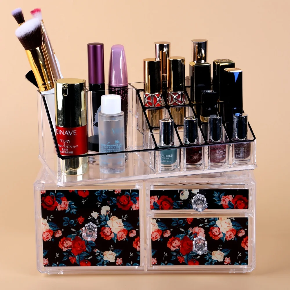 Beautiful-style-multi-purpose-acrylic-makeup-storage