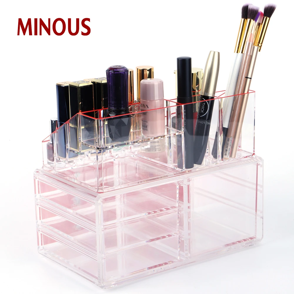 acrylic makeup storage box XZC-300 Details 6