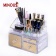 High-quality-golden-clear-acrylic-Cosmetic-box