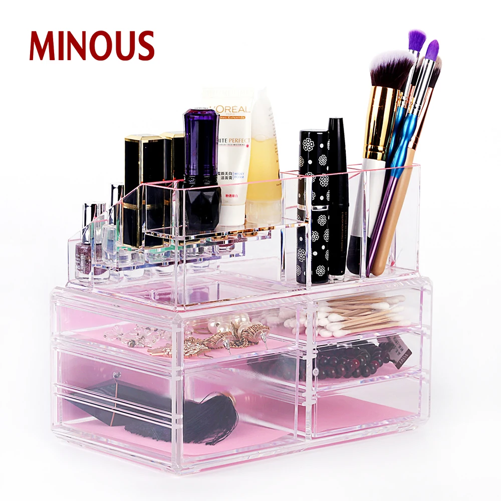 acrylic makeup storage box XZC-305 Details 4