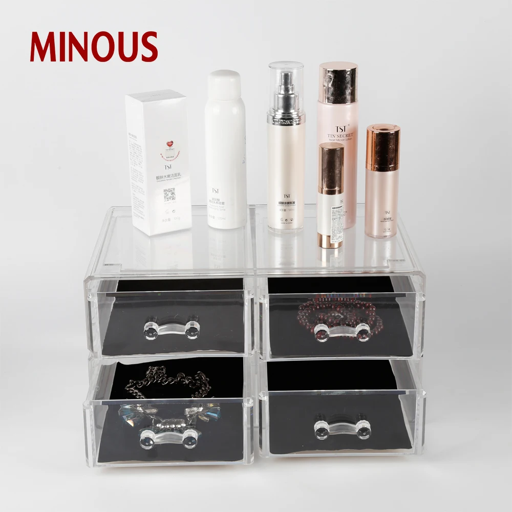 Acrylic Storage Box With Drawers XZC-288 Details 4