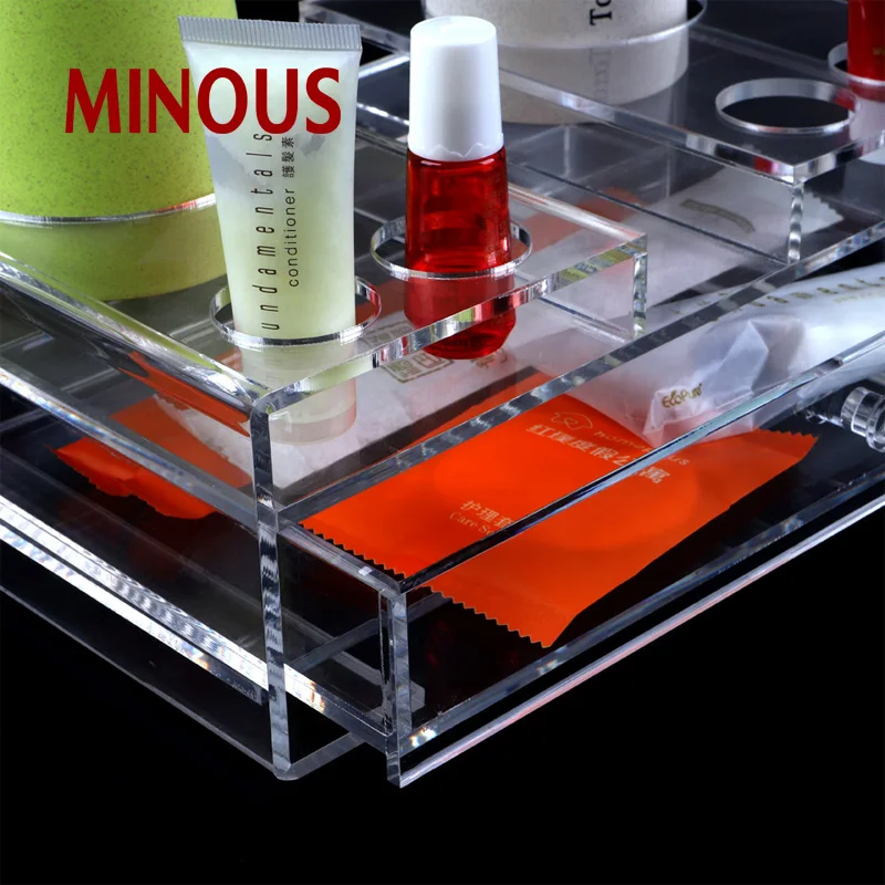  High Quality acrylic body wash holder 7