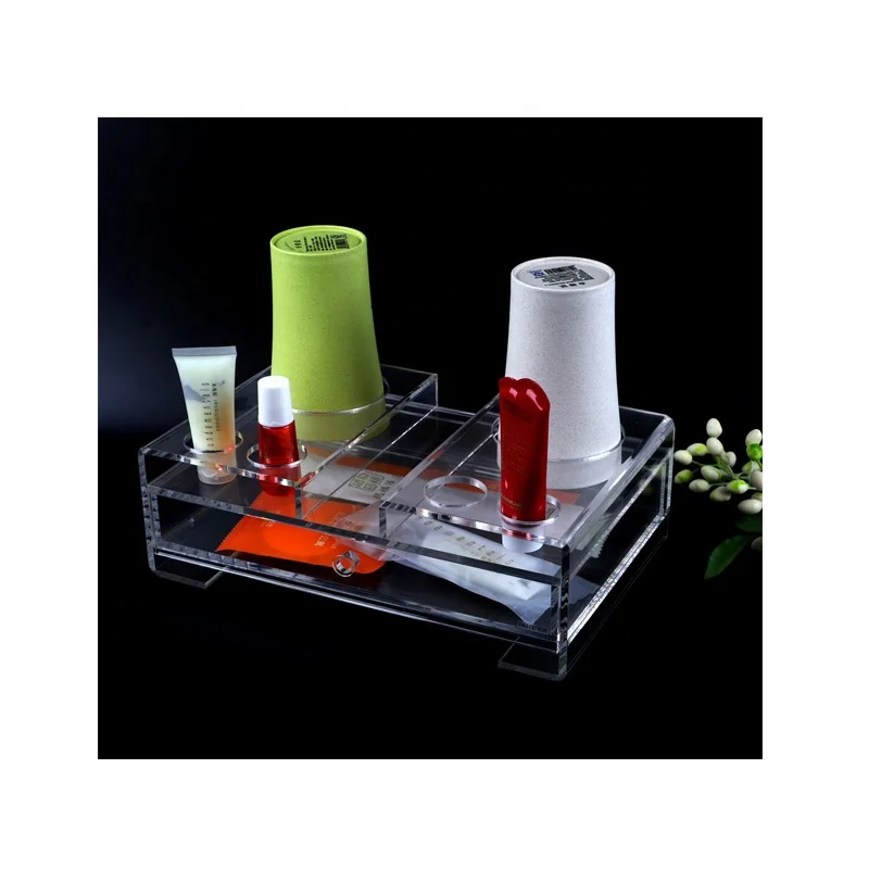 China-manufacture-square-clear-acrylic-cup-holder