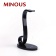 Custom-International-Desktop-Black-Acrylic-Earphone-Holder