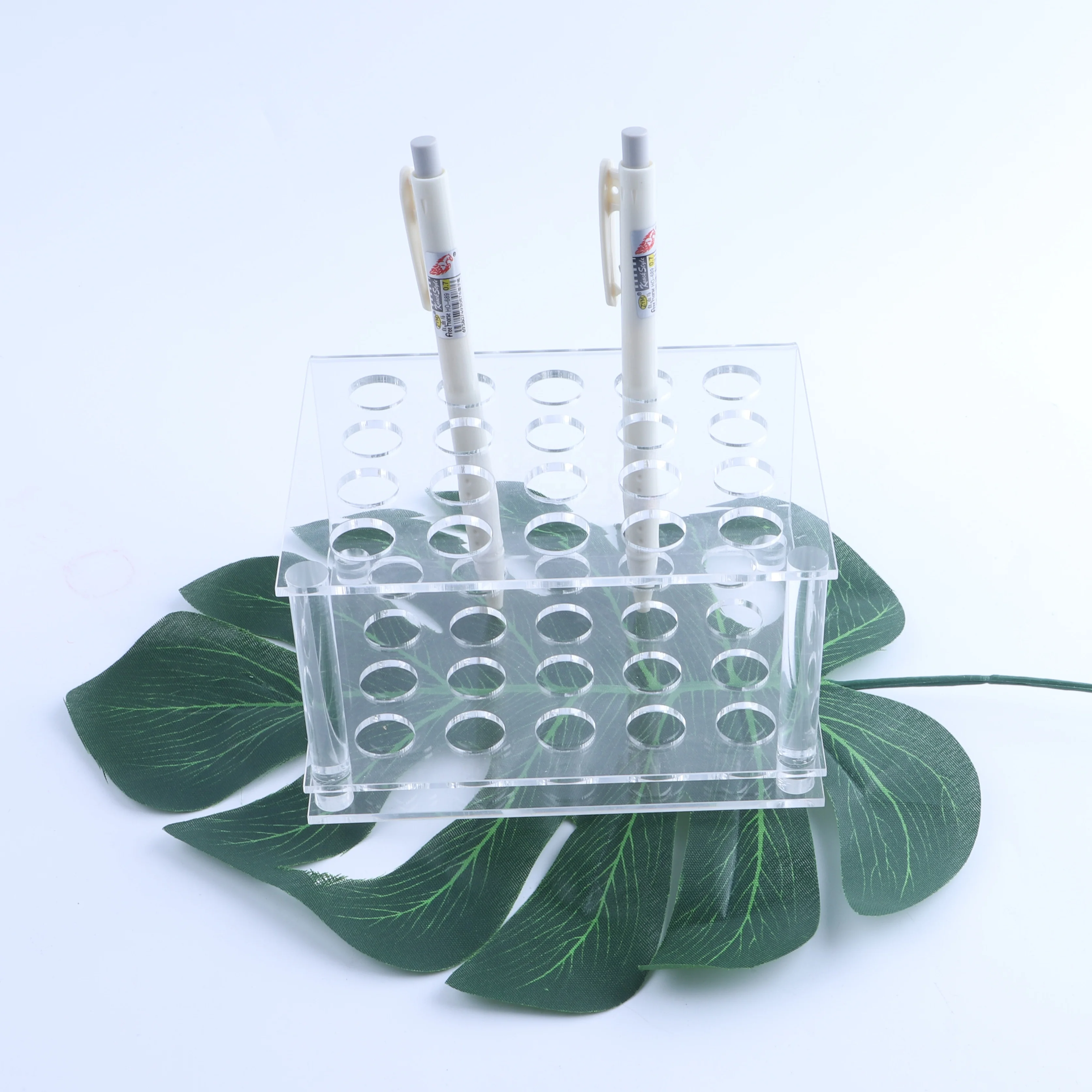 Hot-Sale-Square-Clear-Acrylic-Pen-Holder
