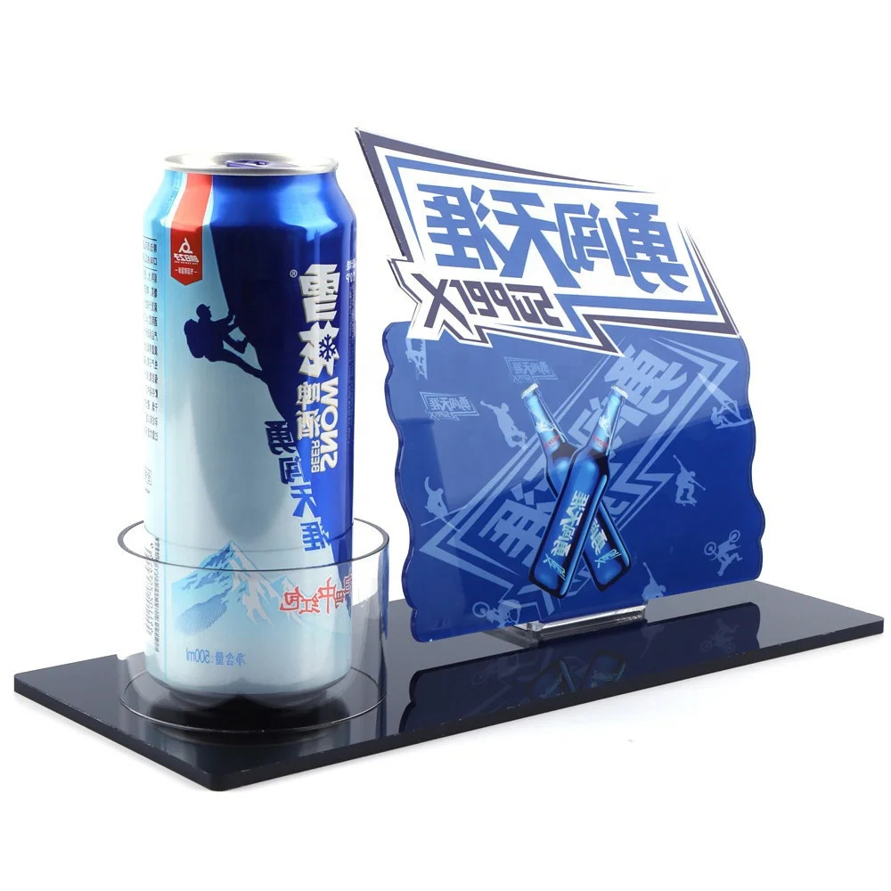 Custom-desktop-acrylic-beer-display-rack-for