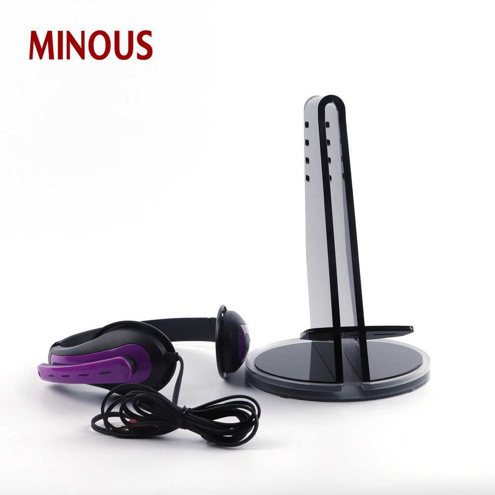 plexiglass earphone display stand XZC-161 Details 2
