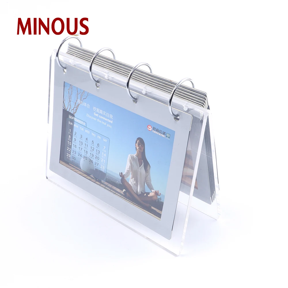 acrylic desktop calendar XZC-185 Details 4