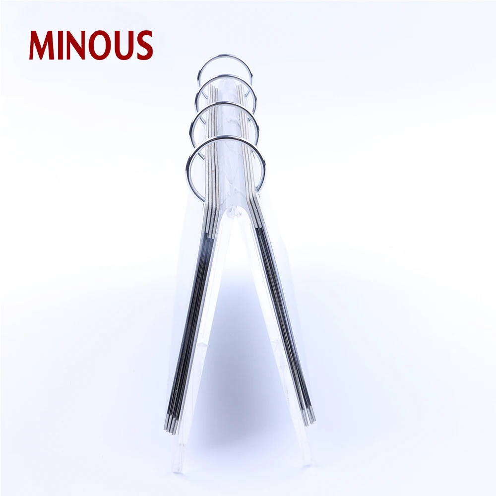 V-shaped acrylic desktop calendar plastic desk calendar holder 6