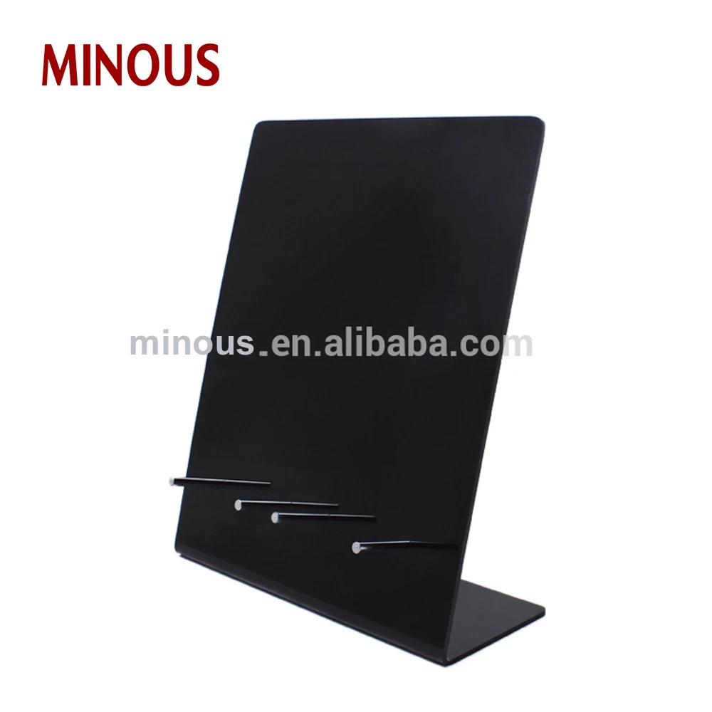 L-shape acrylic display stand XZC-220 Details 4