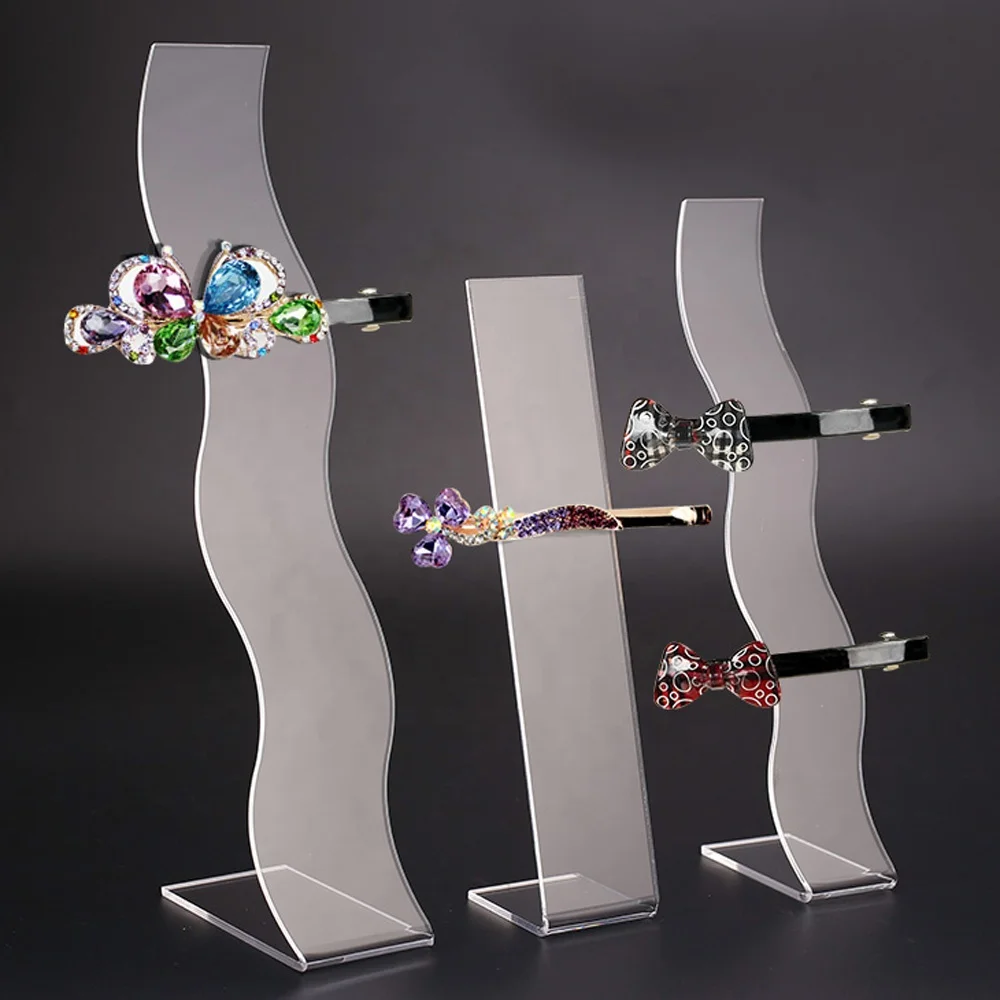 manufacturer-wholesale-black-acrylic-jewelry-holder-hairpin