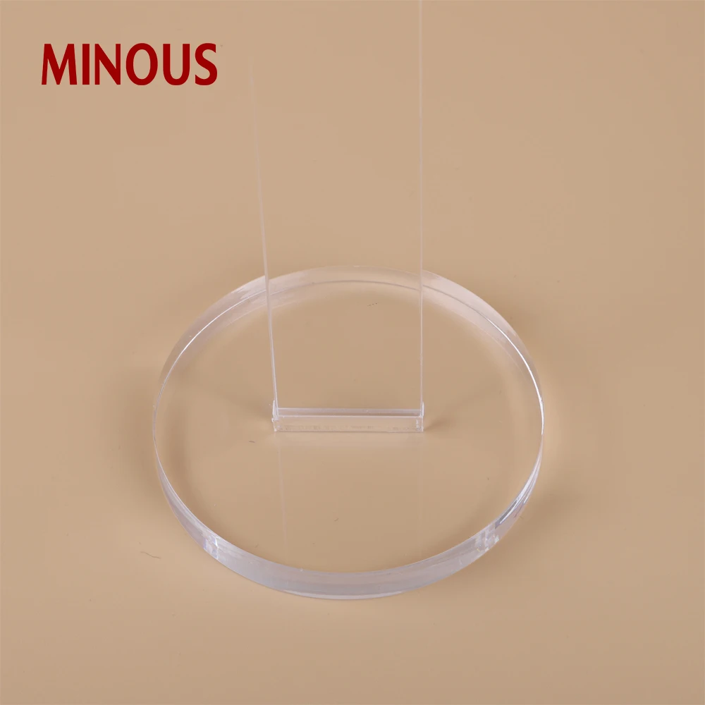 Multi-purpose heart shape clear acrylic display for advertising 4