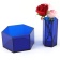 China-Manufacture-Desktop-Hexagon-Luxury-Blue-Acrylic