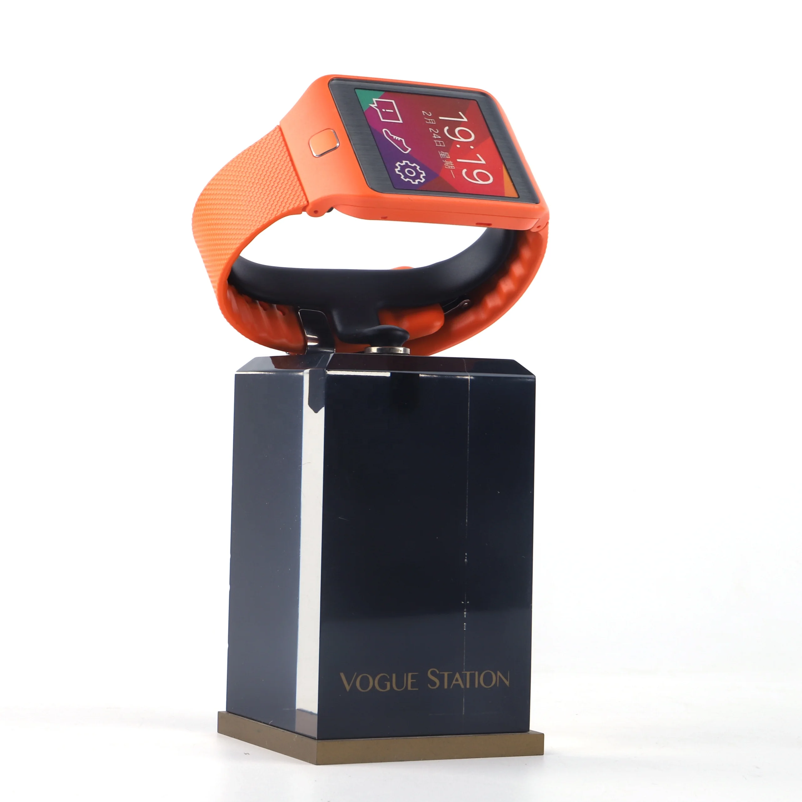Online-shopping-square-clear-acrylic-watch-display