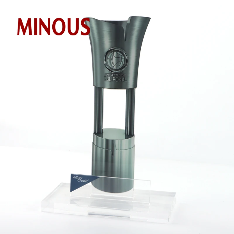 hand made customized clear acrylic trophy awards 2