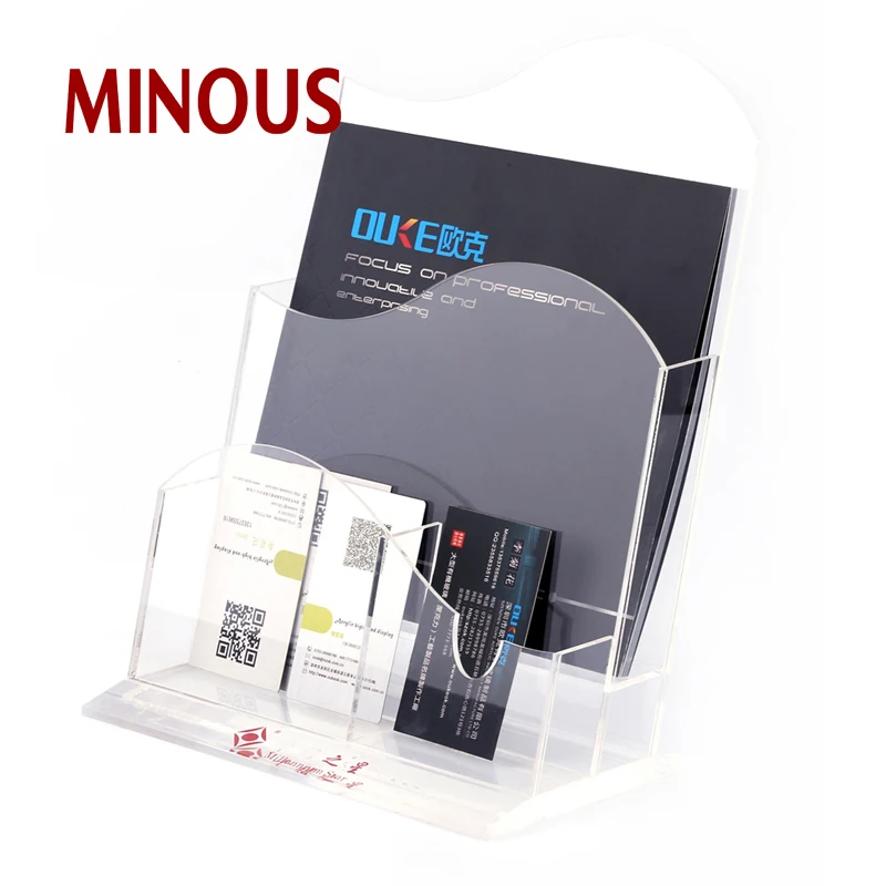 acrylic brochure display stand XZC-365 Details 4