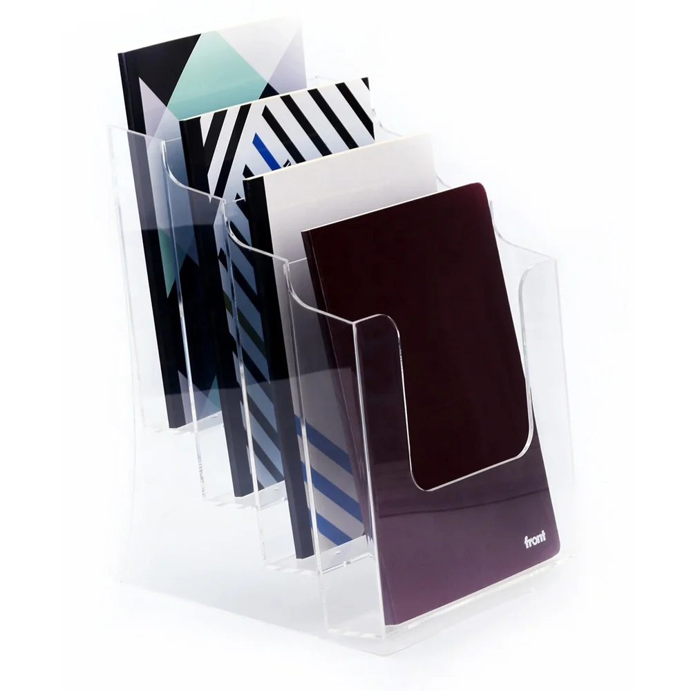 High-quality-custom-square-acrylic-brochure-display