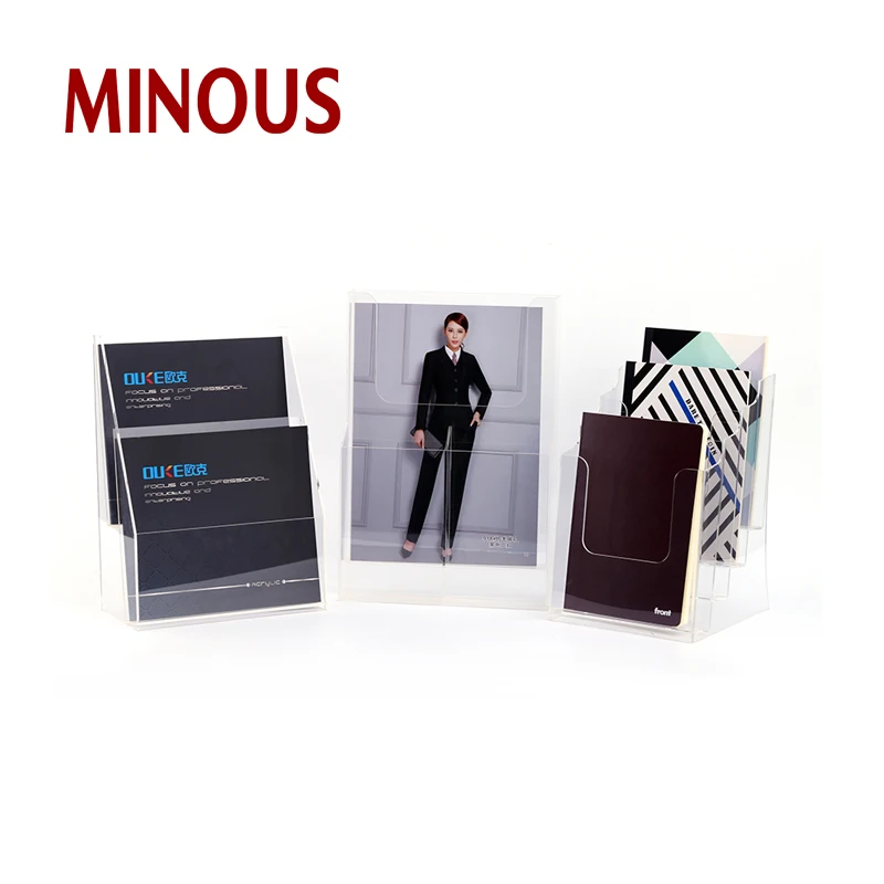 acrylic brochure display stand XZC-365 Details 6