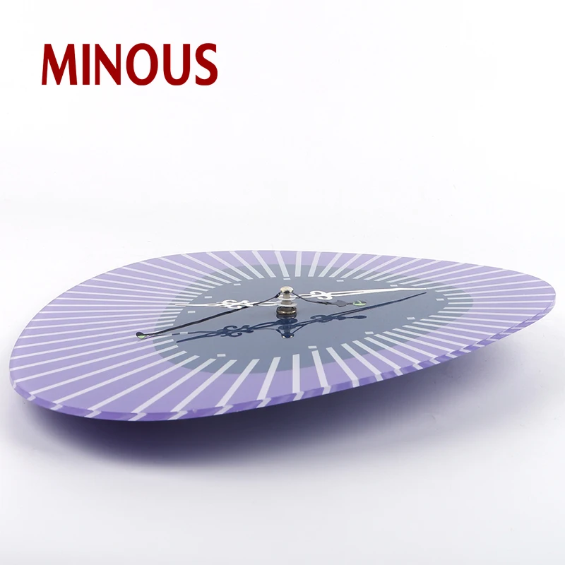 wholesale customized printed acrylic clock display stand 6