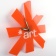 wholesale-customized-orange-color-acrylic-clock-on