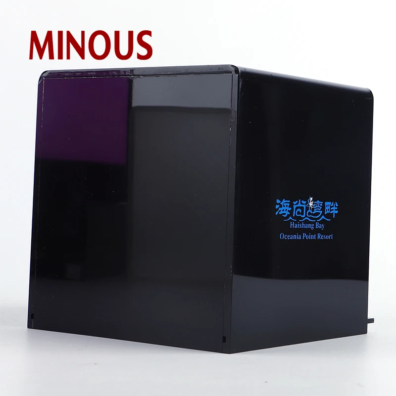 acrylic tissue box for hotel XZC-375 Details 2