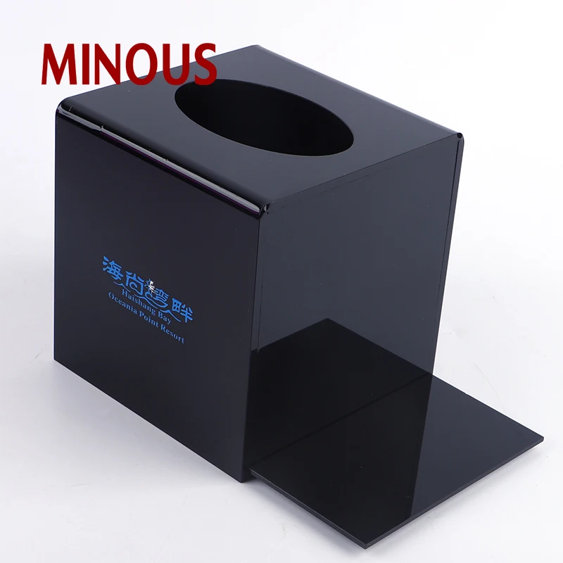 acrylic tissue box for hotel XZC-375 Details 6