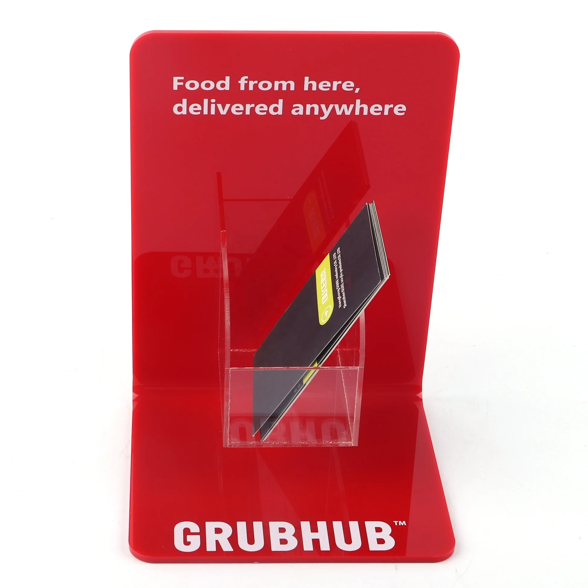wholesale-customized-red-acrylic-business-car-holder