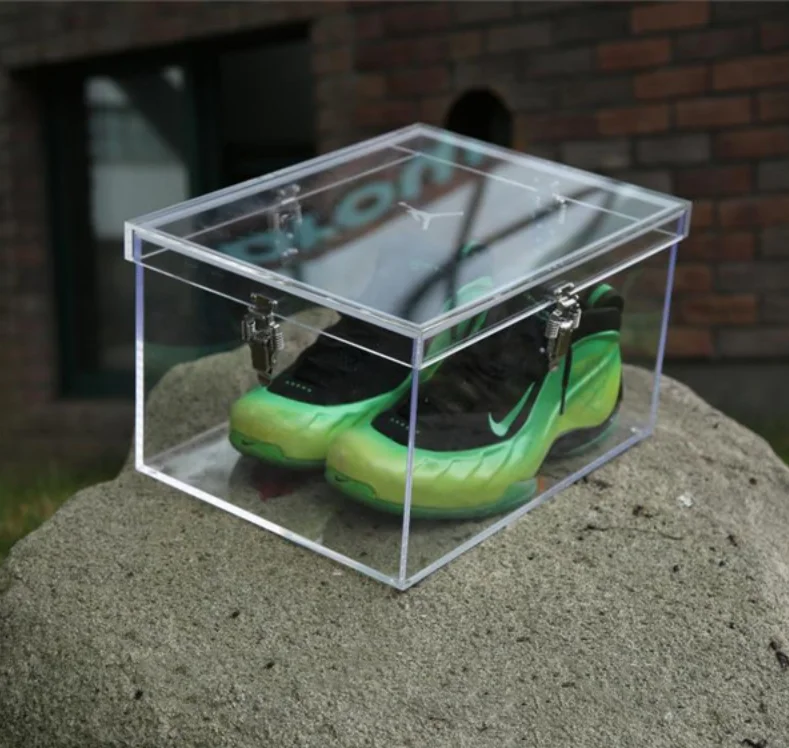 High Quality Square Acrylic Sneaker Box