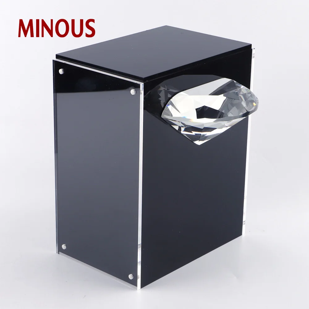  High Quality acrylic diamond box 2