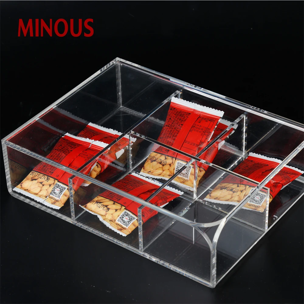  High Quality acrylic food storage box 4