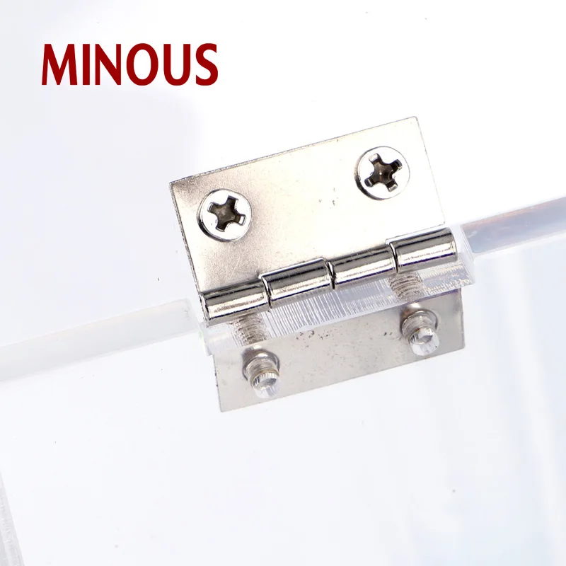 Hot Sale Rectangle Clear Acrylic Makeup Brush Display Stand With Lid 7