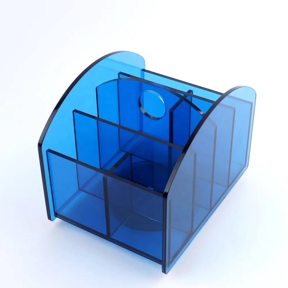 Custom-High-Quality-Blue-Acrylic-Box-For