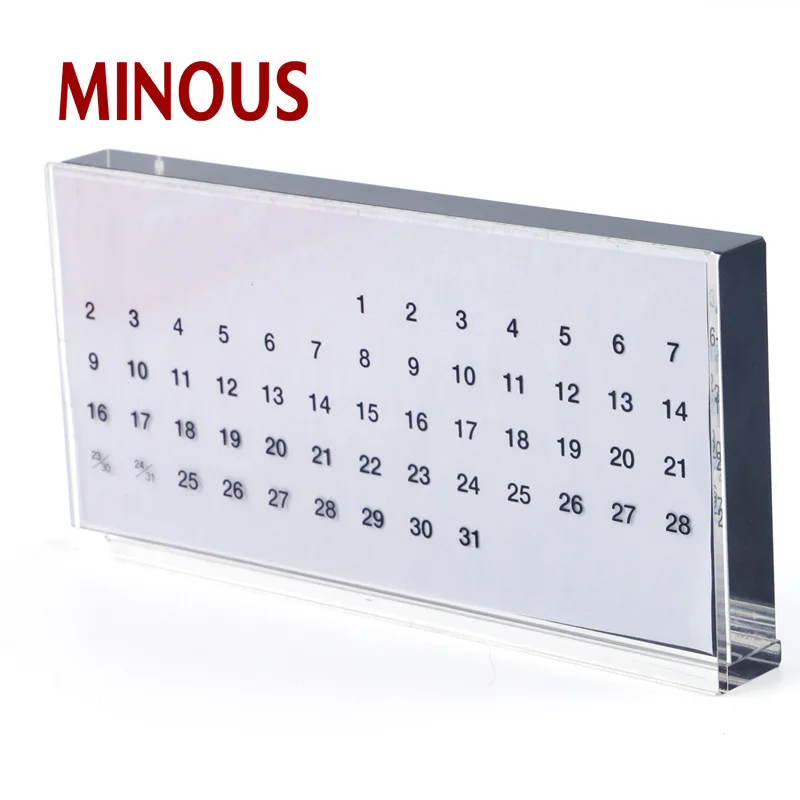 acrylic Calendar display XZC-327 Details 3