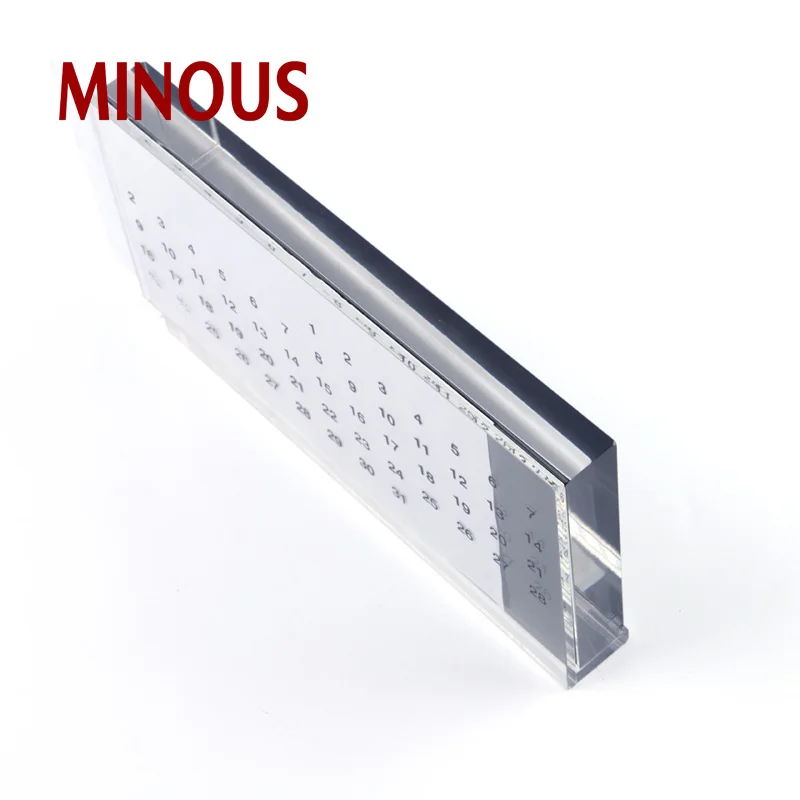  High Quality acrylic Calendar display 5