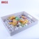 Factory-high-quality-square-gray-acrylic-snacks