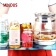 Hot-Sale-RECTANGLE-Blue-Clear-Acrylic-Food