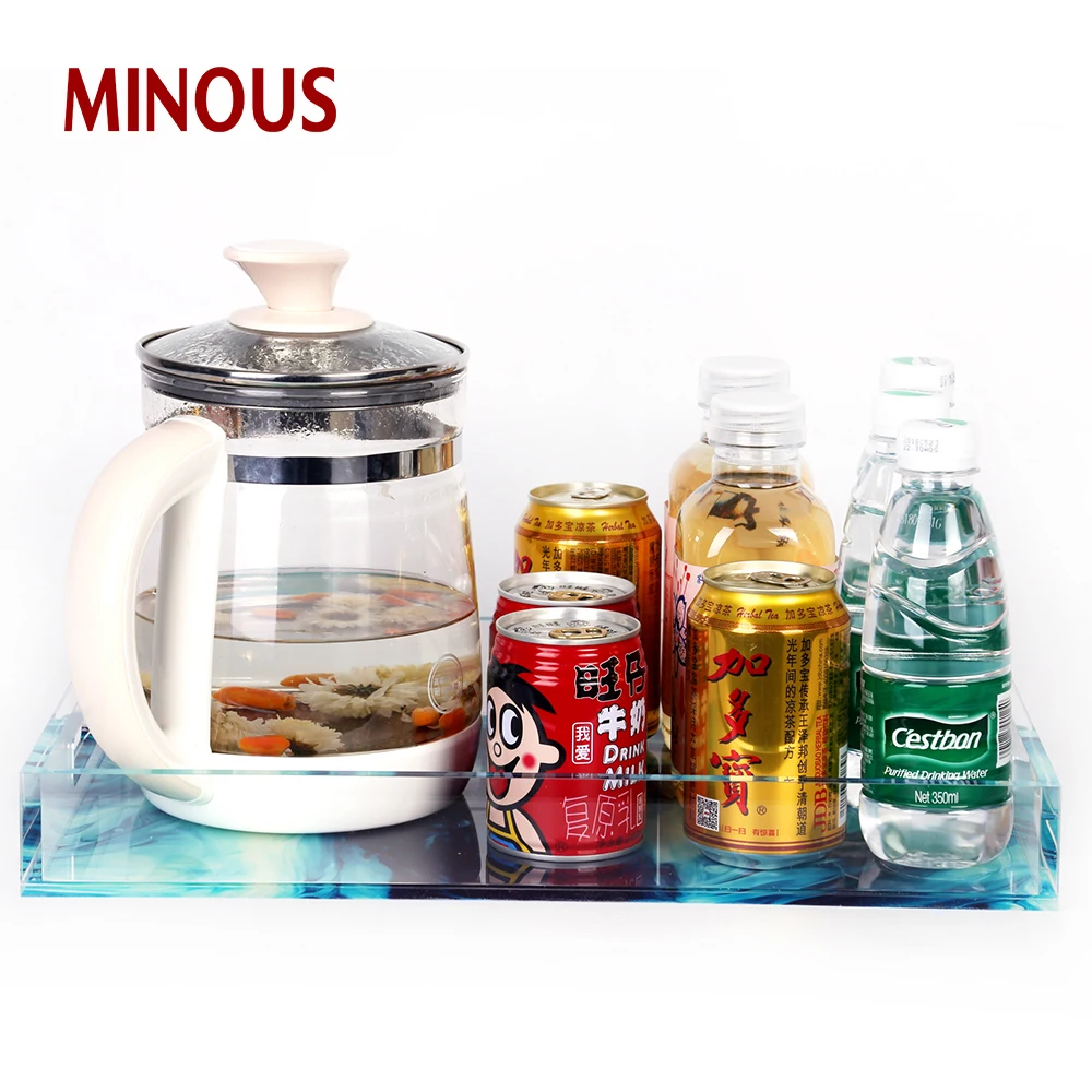 Acrylic Food Serving Tray XZC-260 Details 4
