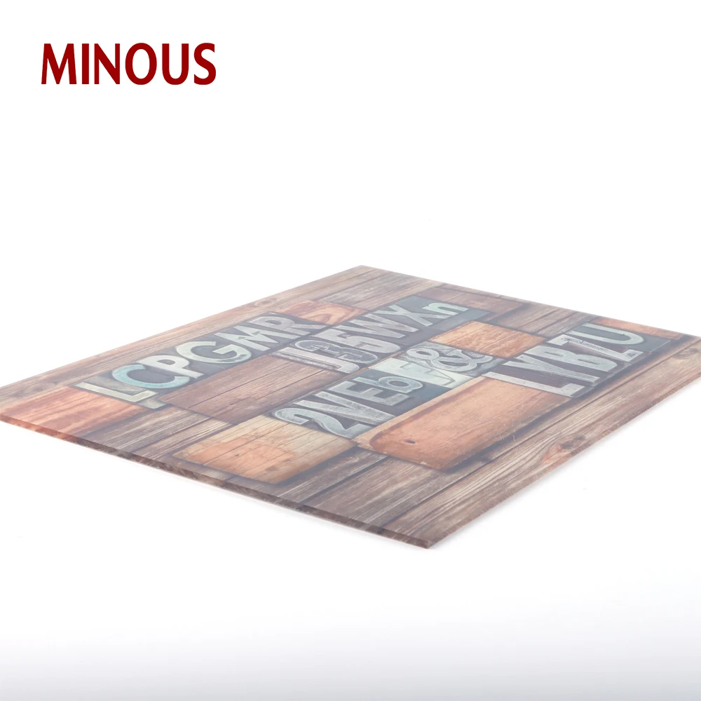 Environmental Custom Waterproof UV Printing Acrylic Sheet 6