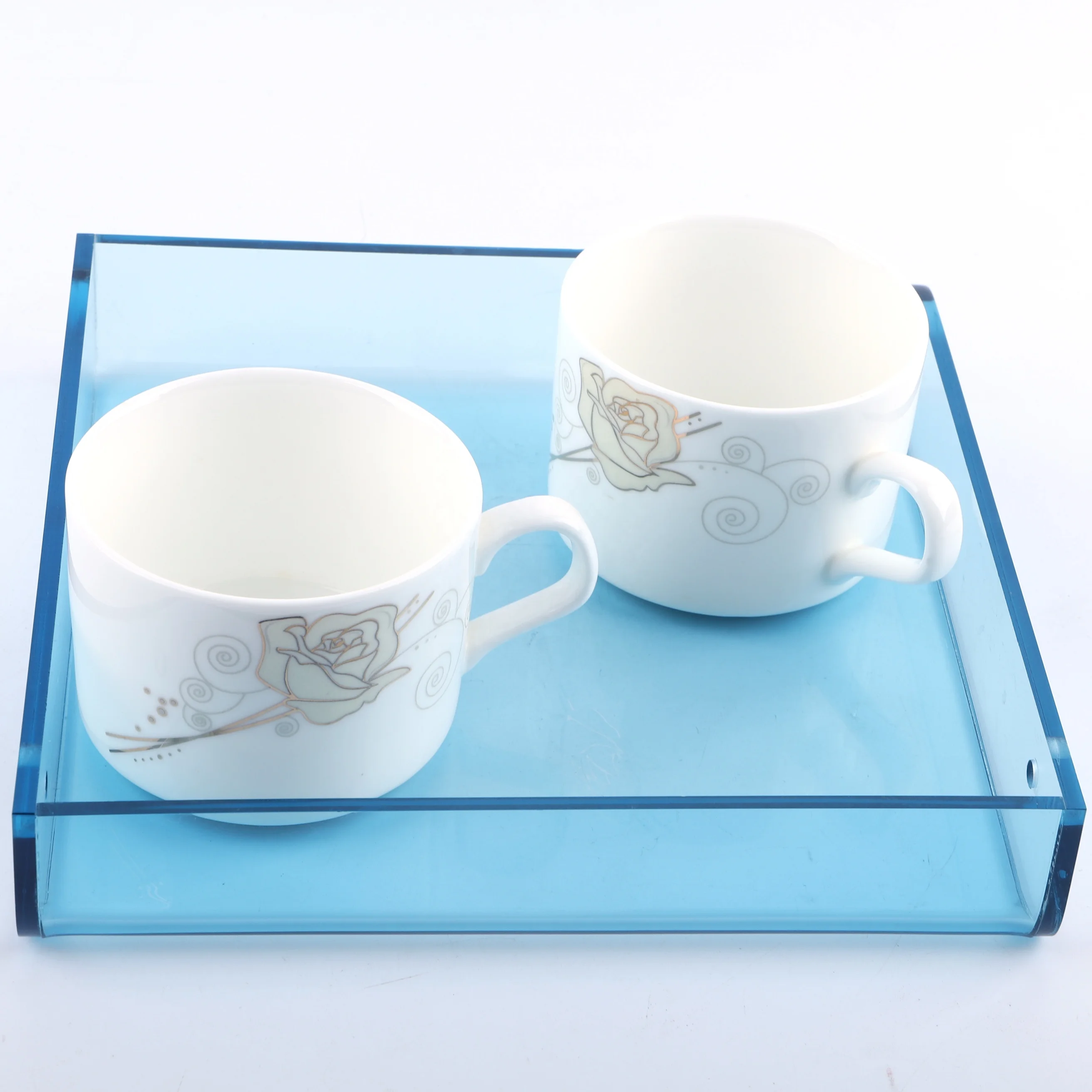 China-manufacture-custom-blue-square-acrylic-cup