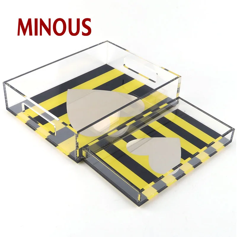 acrylic serving tray XZC-426 Details 6