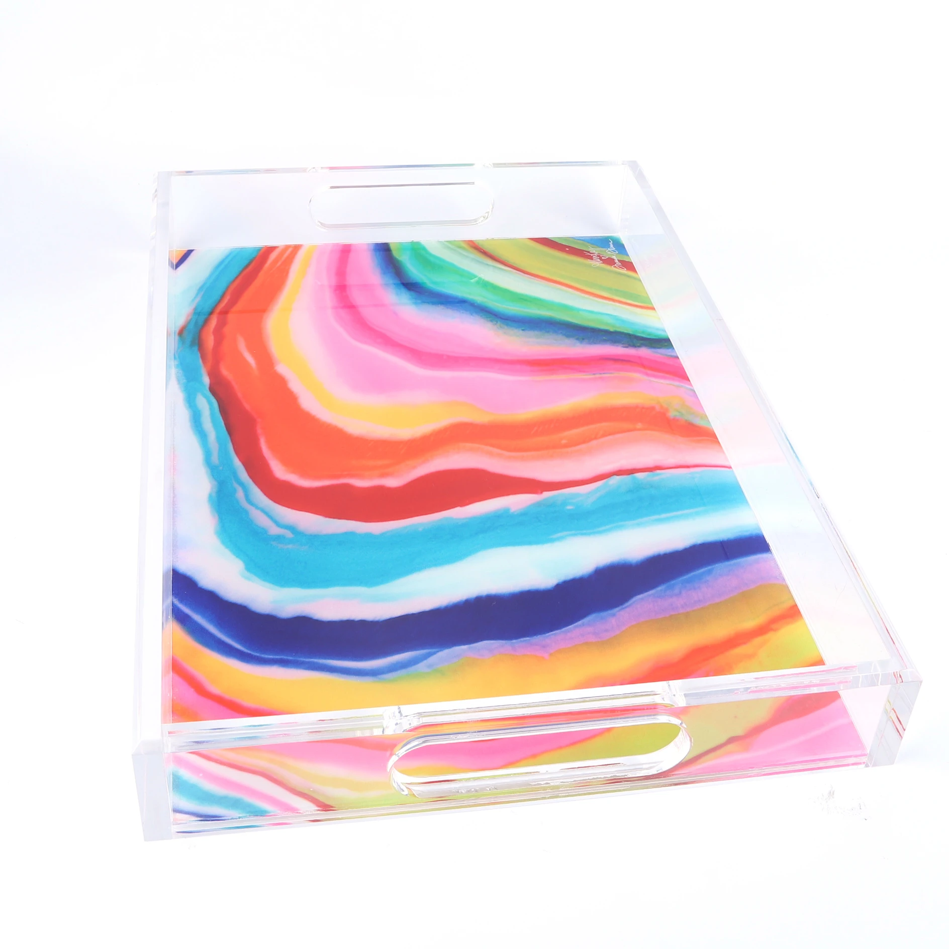 Custom-Plexiglass-Printed-Acrylic-Food-Serving-Tray