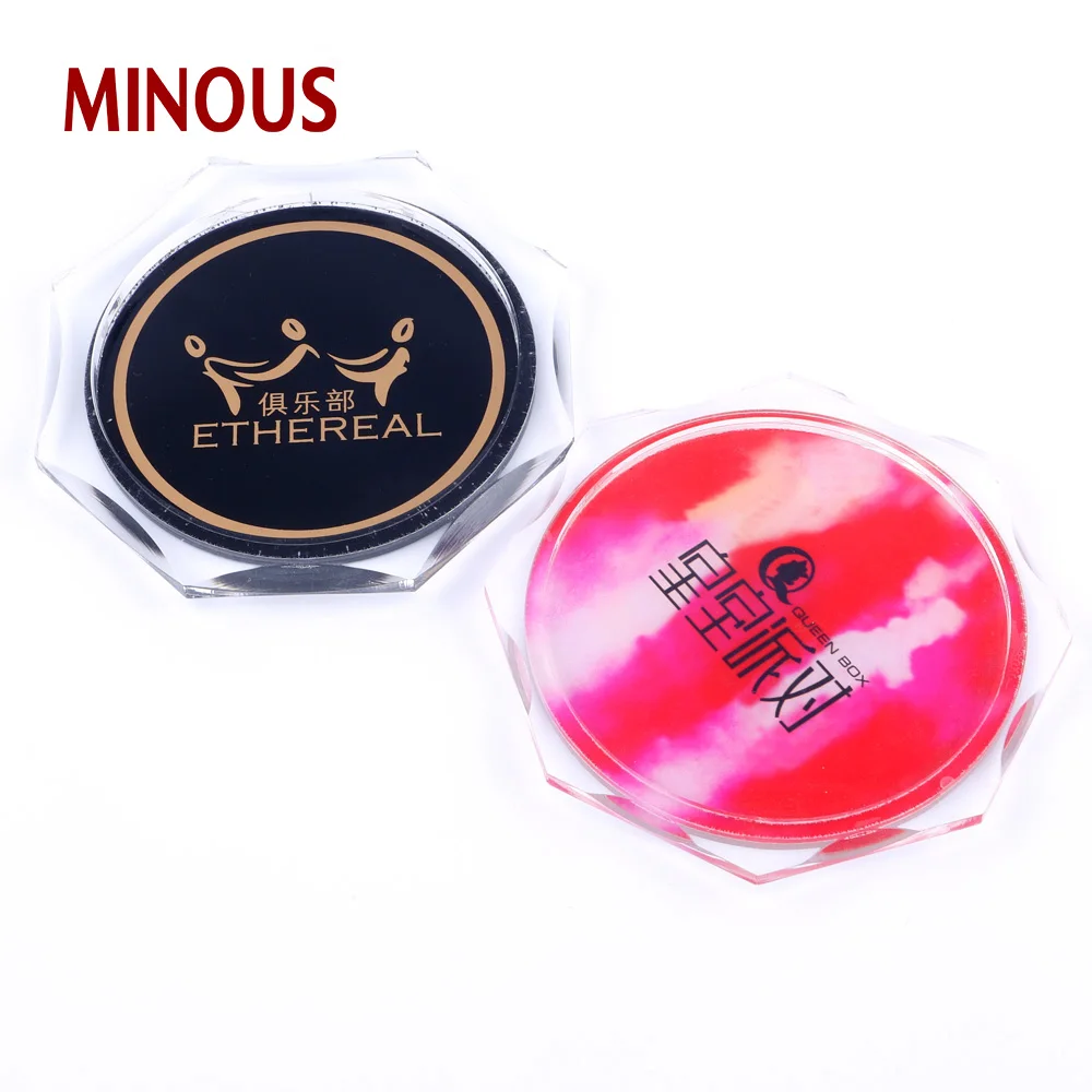  High Quality acrylic cup coaster 2