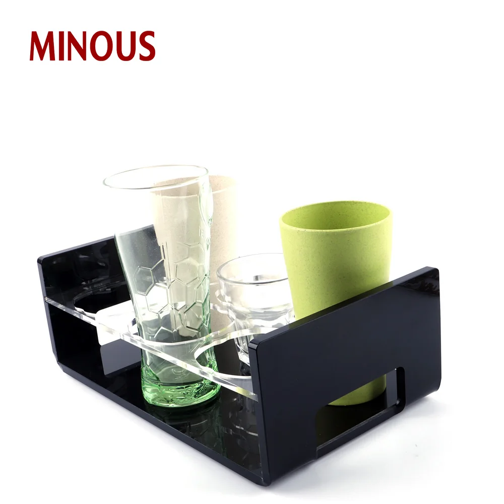  High Quality Acrylic Cups Holder For Restaurant 4