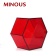 Manufacture-Red-Hexagon-Acrylic-Flower-Display-Stand